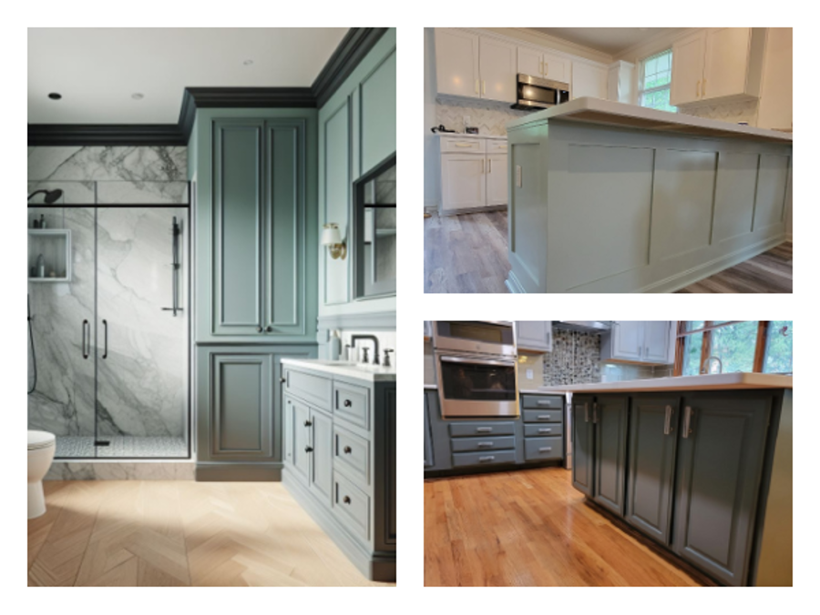 Green Cabinets