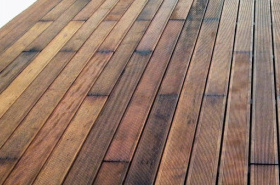 AFTER Deck Staining - Harrisburg NC - Power Wash Repair Stain Finish - Color World Painting North Charlotte 280x185