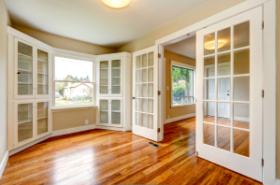 Interior Painters Harrisburg NC -Dining Room - Beige Walls White Trim -  Color World Painting - 280x185